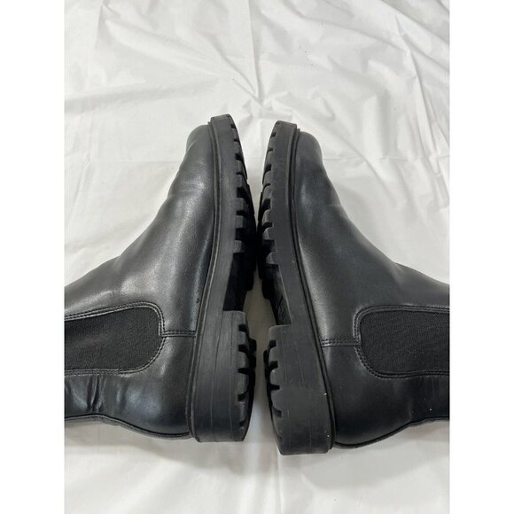 Divided H&M Black combat boot size 7 - Picture 5 of 11